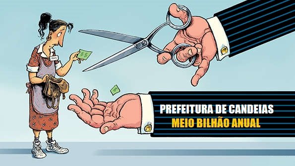 Candeias arrecada meio bilhão, mas seus servidores são os mais desvalorizados da Bahia